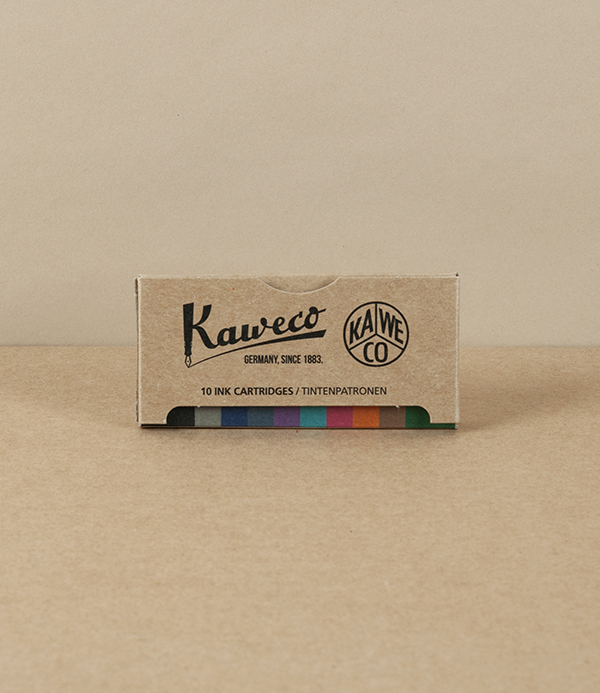 Kaweco Cartridges, Assorted Colours, Pack of 10