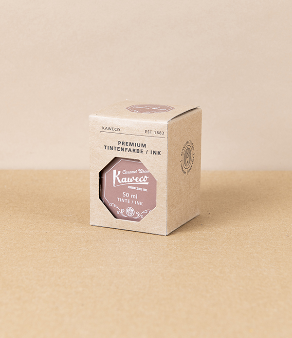 Kaweco Bottled Ink, Caramel Brown, 50ml