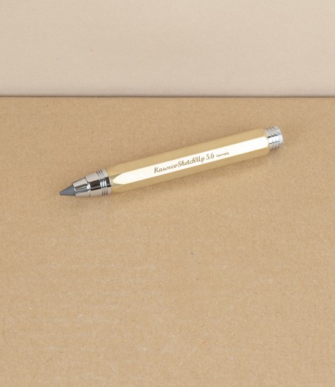 Kaweco Sketch-Up Pencil, 5.6mm Lead, Brass