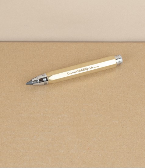 Kaweco Sketch-Up Pencil, 5.6mm Lead, Brass