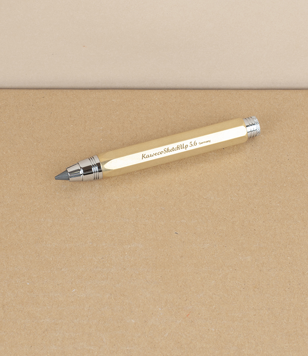 Kaweco Sketch-Up Pencil, 5.6mm Lead, Brass