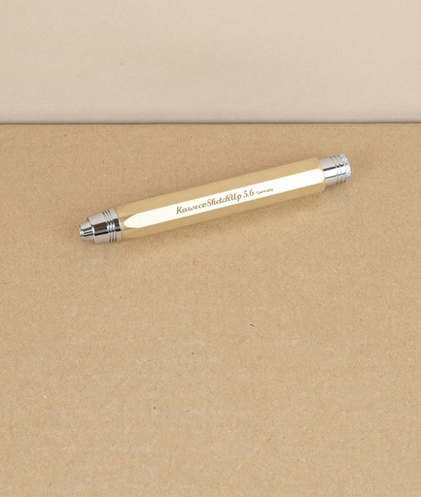Kaweco Sketch-Up Pencil, 5.6mm Lead, Brass