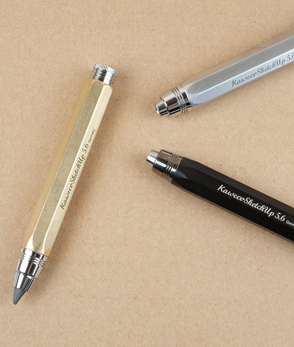 Kaweco Sketch-Up Pencil, 5.6mm Lead, Brass