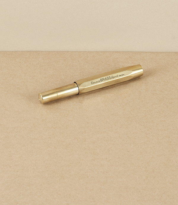 Kaweco Brass Sport Pocket Fountain Pen
