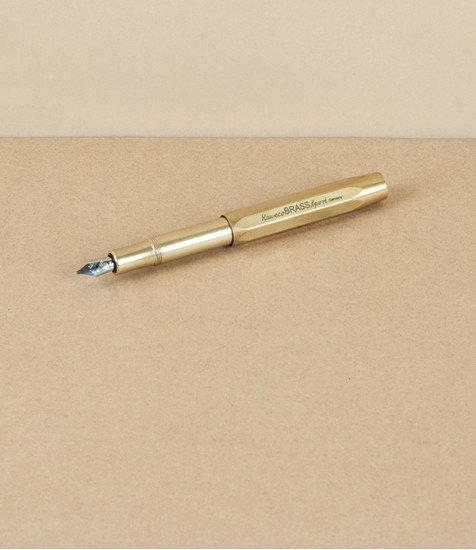 Kaweco Brass Sport Pocket Fountain Pen