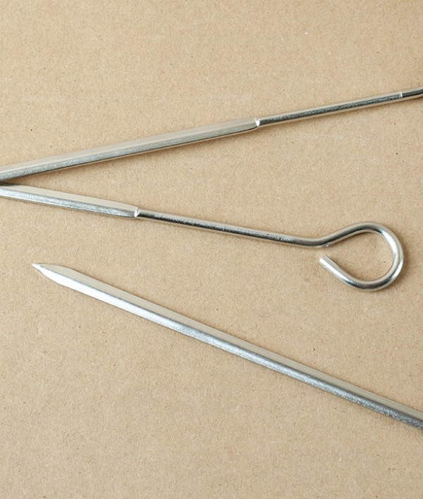 Shish Kebab Skewers, 31 cm, Set of 3