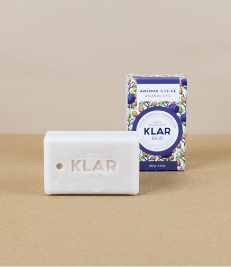 Klar Shampoo Bar, Argan Oil & Fig
