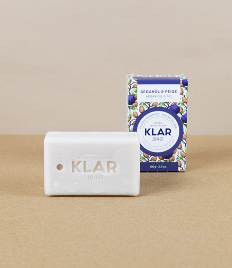 Klar Shampoo Bar, Argan Oil & Fig