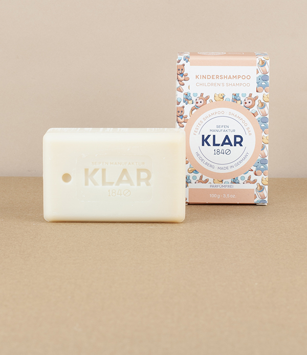 Klar Shampoo Bar for Children & Sensitive Scalps