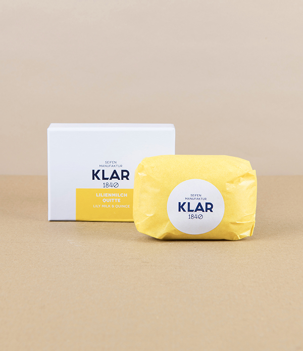 Klar Lily Milk & Quince Soap