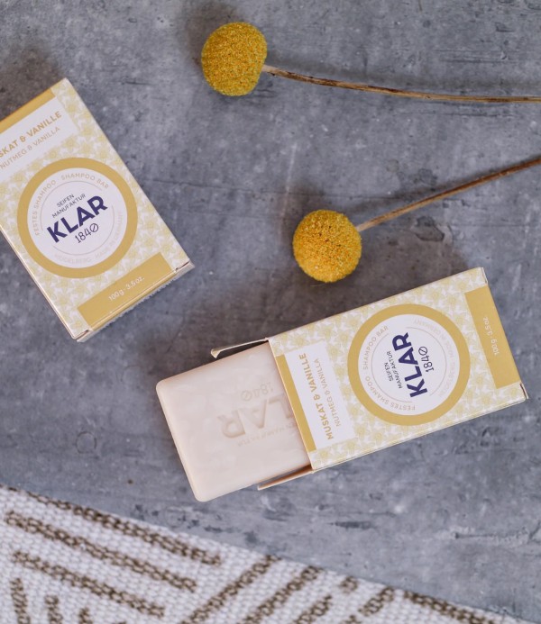 Klar Shampoo Bar, Nutmeg & Vanilla