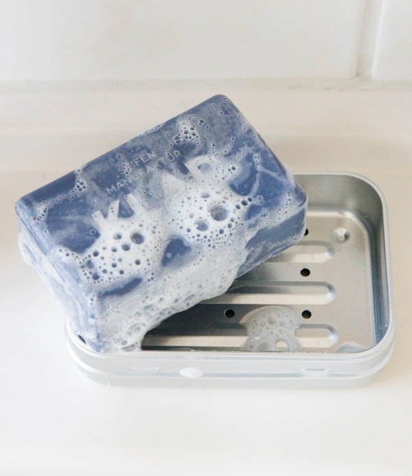 Klar Aluminium Soap Tin for Travel & Storage