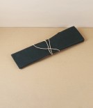 Sabatier K Knife Set with Roll, Olive Handles, Carbon Steel