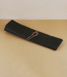 Spanish four knife set with roll