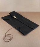 Spanish three knife stainless set with roll