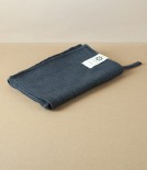 Knitted Organic Cotton Hand-Towel, Graphite