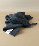 Knitted Organic Cotton Hand-Towel, Graphite