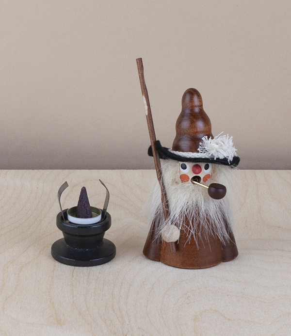 Smoking imp for use with mini incense cones