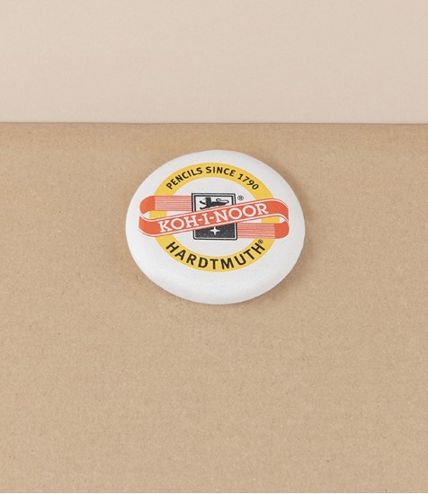 Koh-I-Noor Logo Eraser, Round, Large