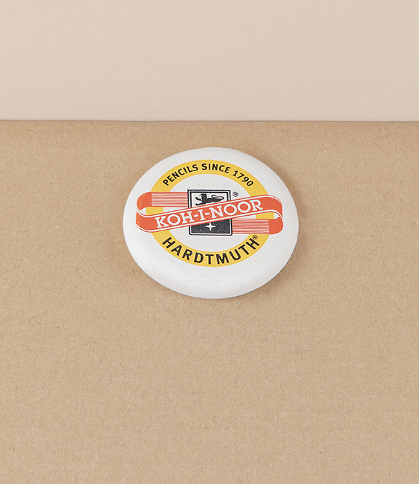 Koh-I-Noor Logo Eraser, Round, Large