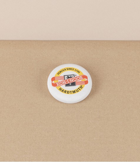 Koh-I-Noor Logo Eraser, Round, Medium