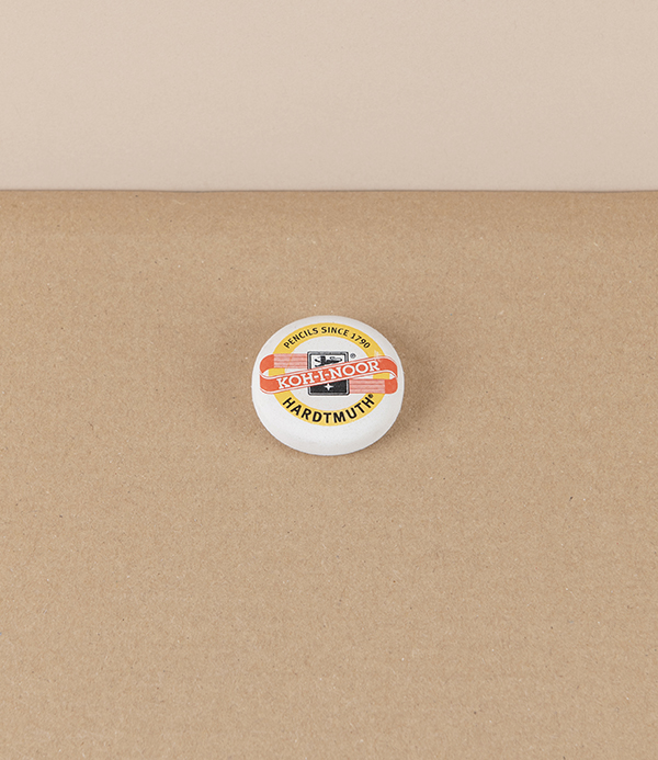 Koh-I-Noor Logo Eraser, Round, Small