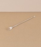 Korean bronze pickle fork, hand made 