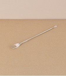 Korean bronze pickle fork, hand made 
