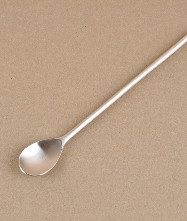 Korean bronze jam or condiment spoon