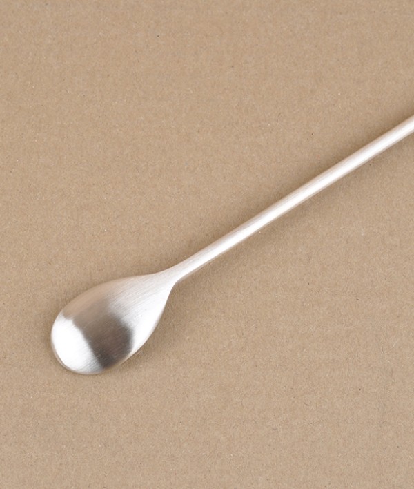 Korean bronze jam or condiment spoon