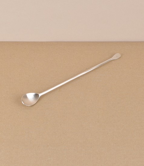 Korean bronze jam or condiment spoon
