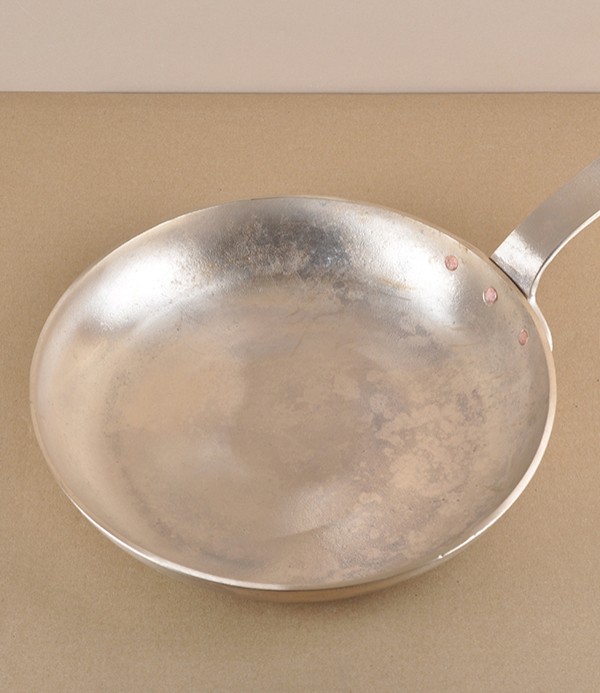 Korean sandcast bronze frying pan, 24cm