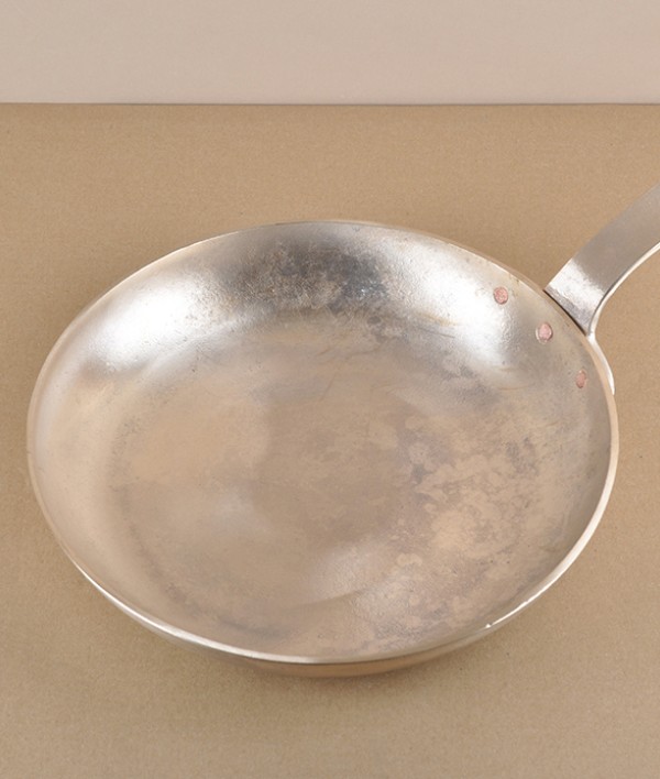 Korean sandcast bronze frying pan, 24cm