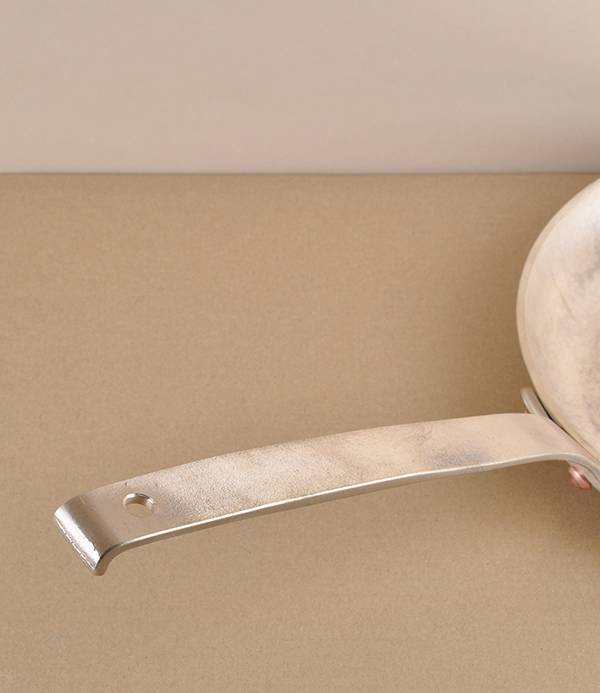 Korean sandcast bronze frying pan, 24cm