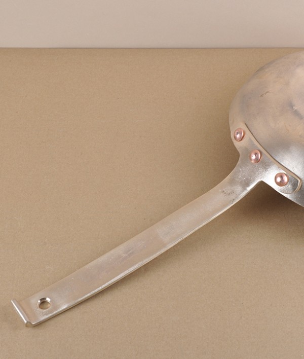 Korean sandcast bronze frying pan, 24cm