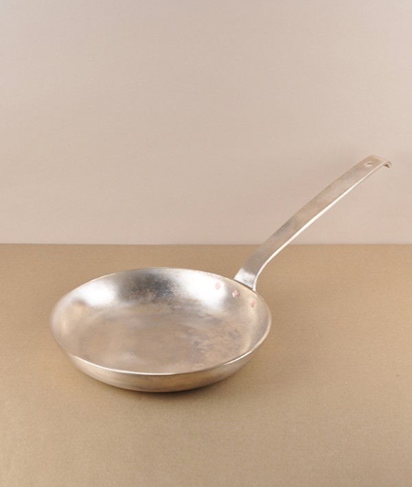 Korean sandcast bronze frying pan, 24cm