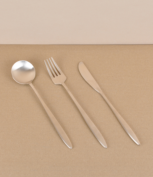 Korean bronze table spoon, hand made 