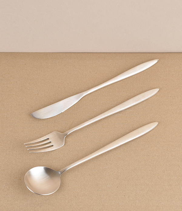 Korean bronze table spoon, hand made 