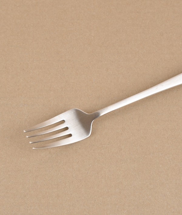 Korean bronze table fork, hand made 