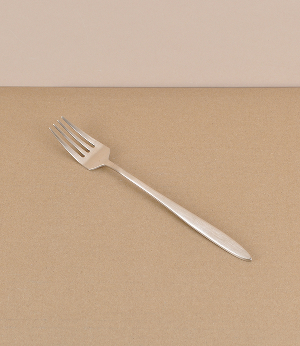 Korean bronze table fork, hand made 