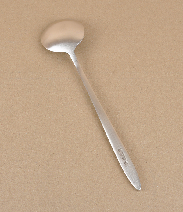 Korean bronze table spoon, hand made 