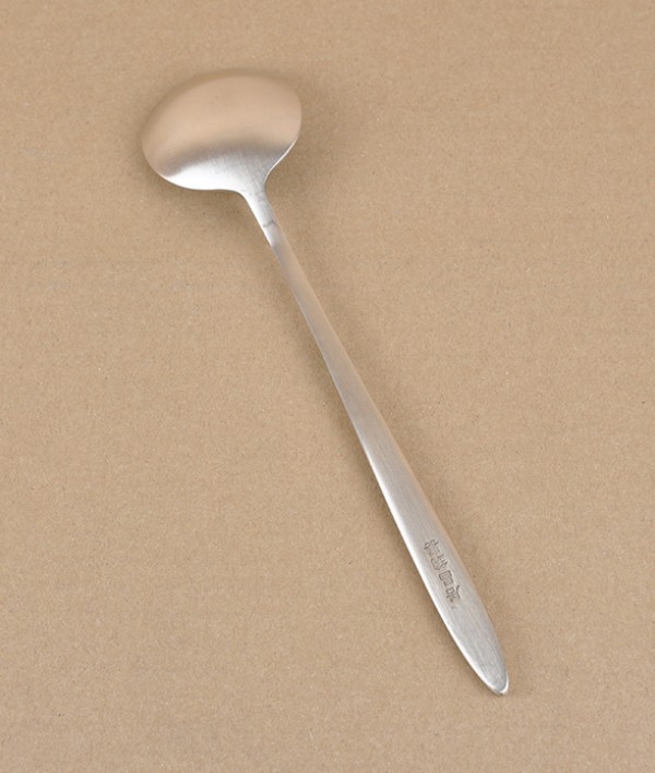 Korean bronze table spoon, hand made 