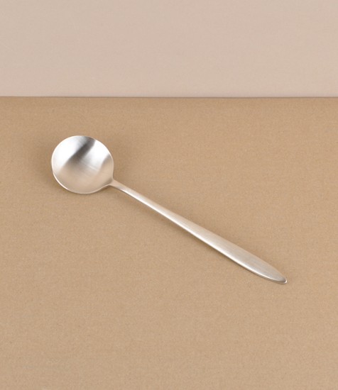 Korean bronze table spoon, hand made 
