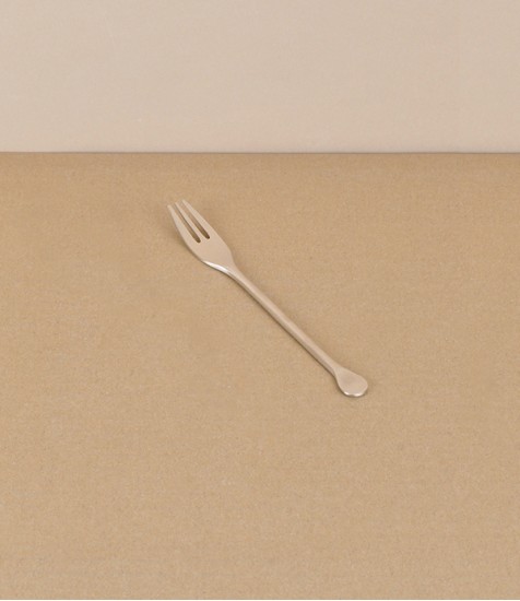 Korean bronze tea/cake fork, hand made 