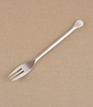 Korean bronze tea/cake fork, hand made 