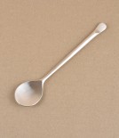 Korean bronze tea/cake spoon, hand made 