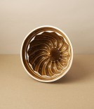 Japanese Earthenware Kouglof Mold