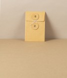 Japanese Kraft Envelopes for Business Cards, Pack of 8