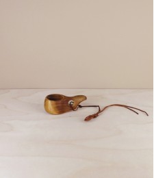 Hand carved birch burl Snaps Kuksa