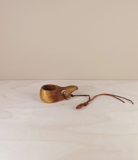 Hand carved birch burl Snaps Kuksa